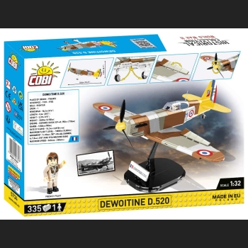 Dewoitine D.520 335 kl. 1:32 HC WWII